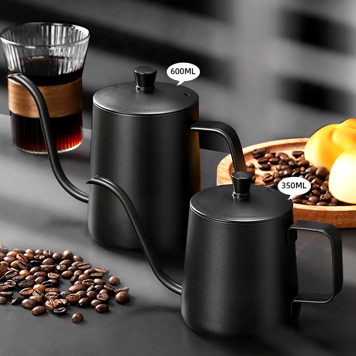 Gooseneck Kettle for Precise Pour-Over Brewing
