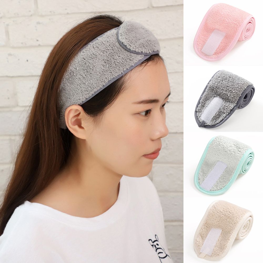 Adjustable Towel Headband for Face Washing and Makeup