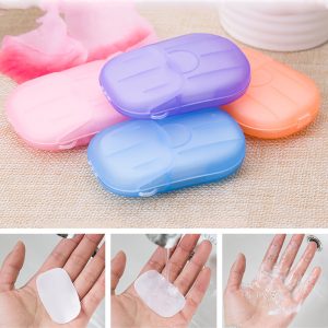 Small Portable Paper Soap Suitable for Traveling with a Box