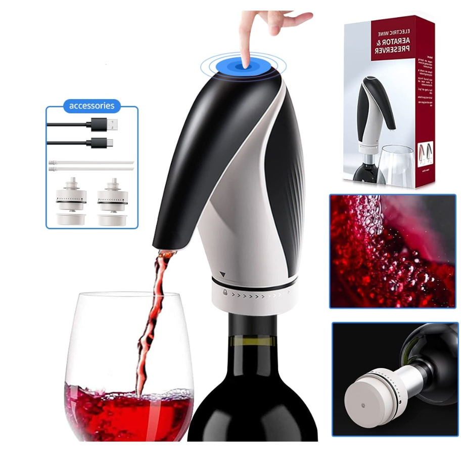 Electric Wine Decanter for Instant Aeration